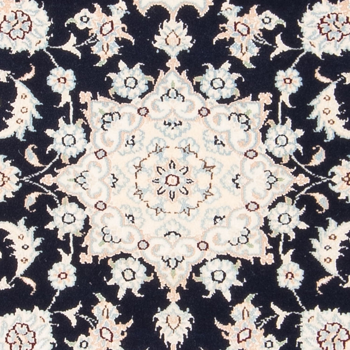 Perser Rug - Nain - Premium - 123 x 80 cm - dark blue