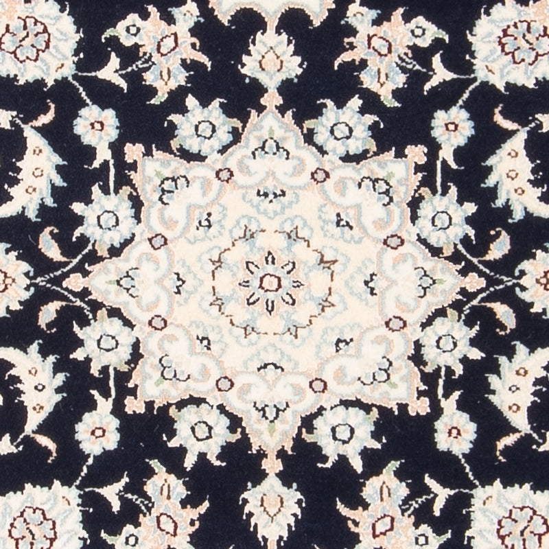 Perser Rug - Nain - Premium - 123 x 80 cm - dark blue