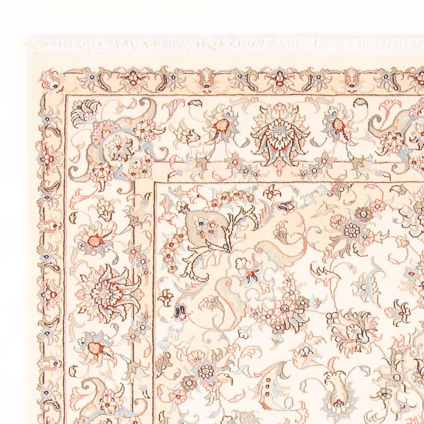 Tabriz - 50 Raj Rug 203x150cm - Persian Rugs