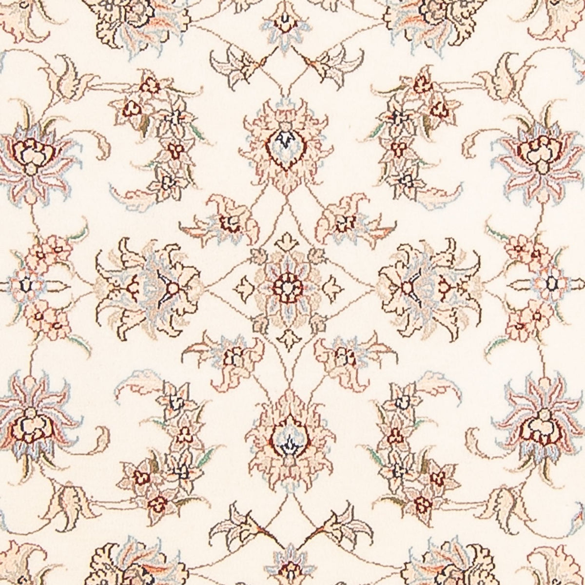 Runner Perser Rug - Tabriz - Royal - 295 x 89 cm - cream