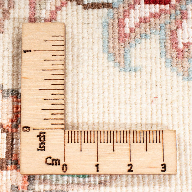 Runner Perser Rug - Tabriz - Royal - 294 x 89 cm - cream