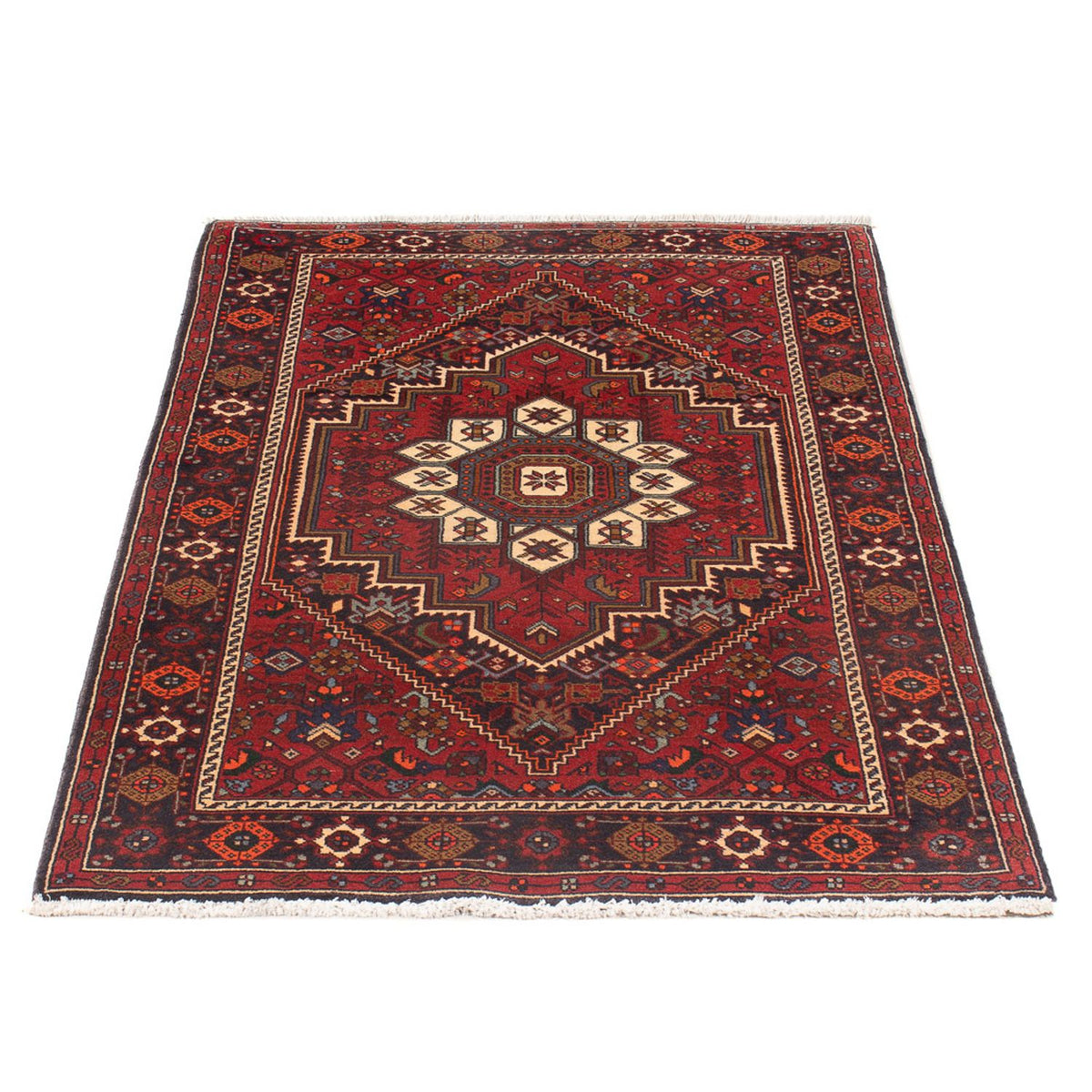Perser Rug - Nomadic - 130 x 76 cm - red