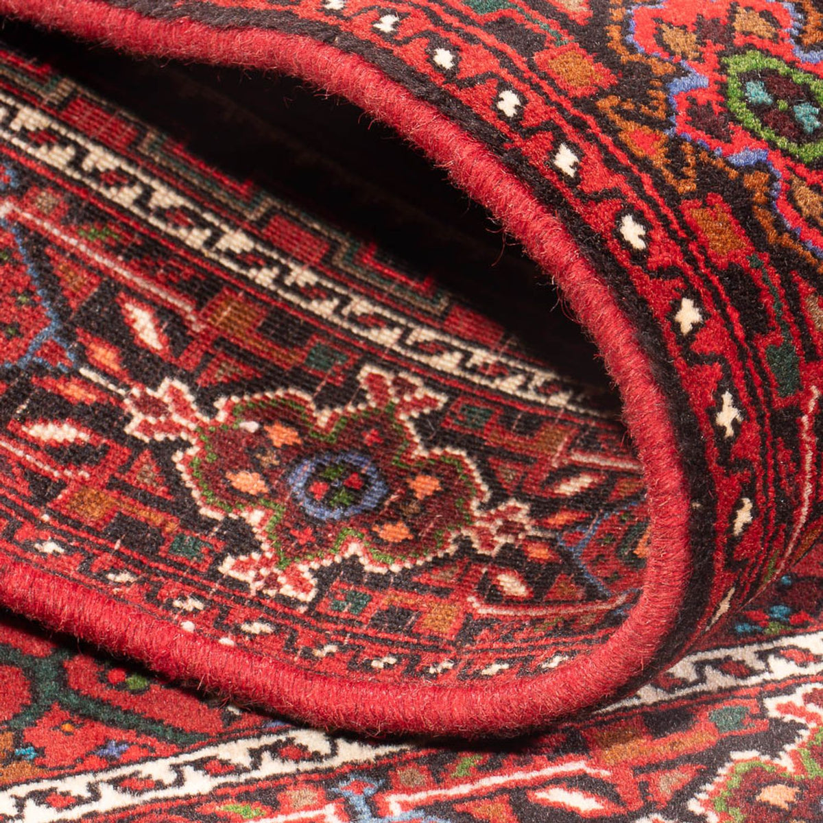 Perser Rug - Nomadic - 125 x 74 cm - red