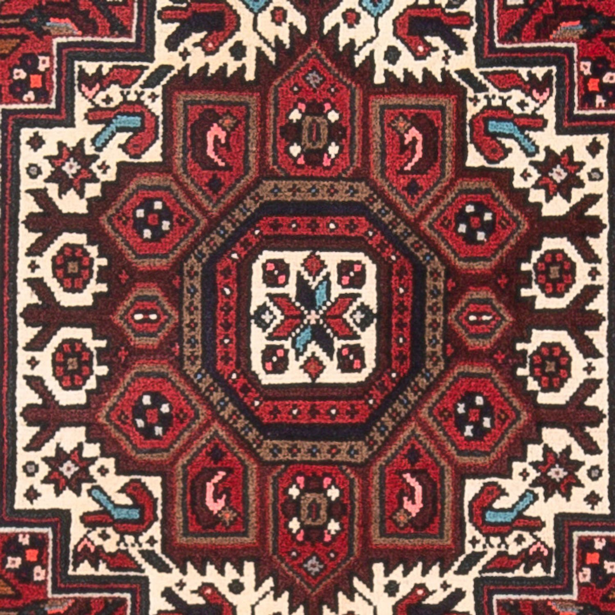 Perser Rug - Nomadic - 125 x 80 cm - cream