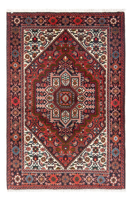 Perser Rug - Nomadic - 124 x 77 cm - dark red