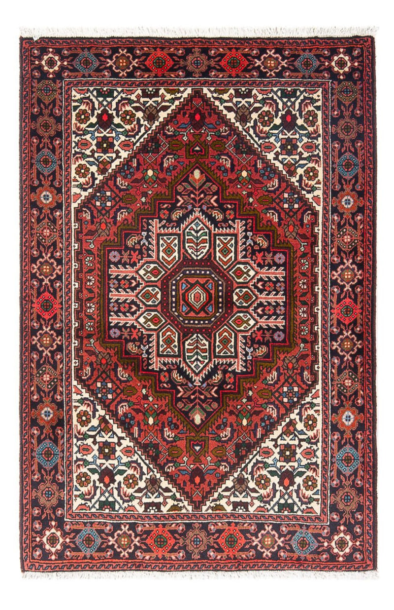 Perser Rug - Nomadic - 124 x 77 cm - dark red