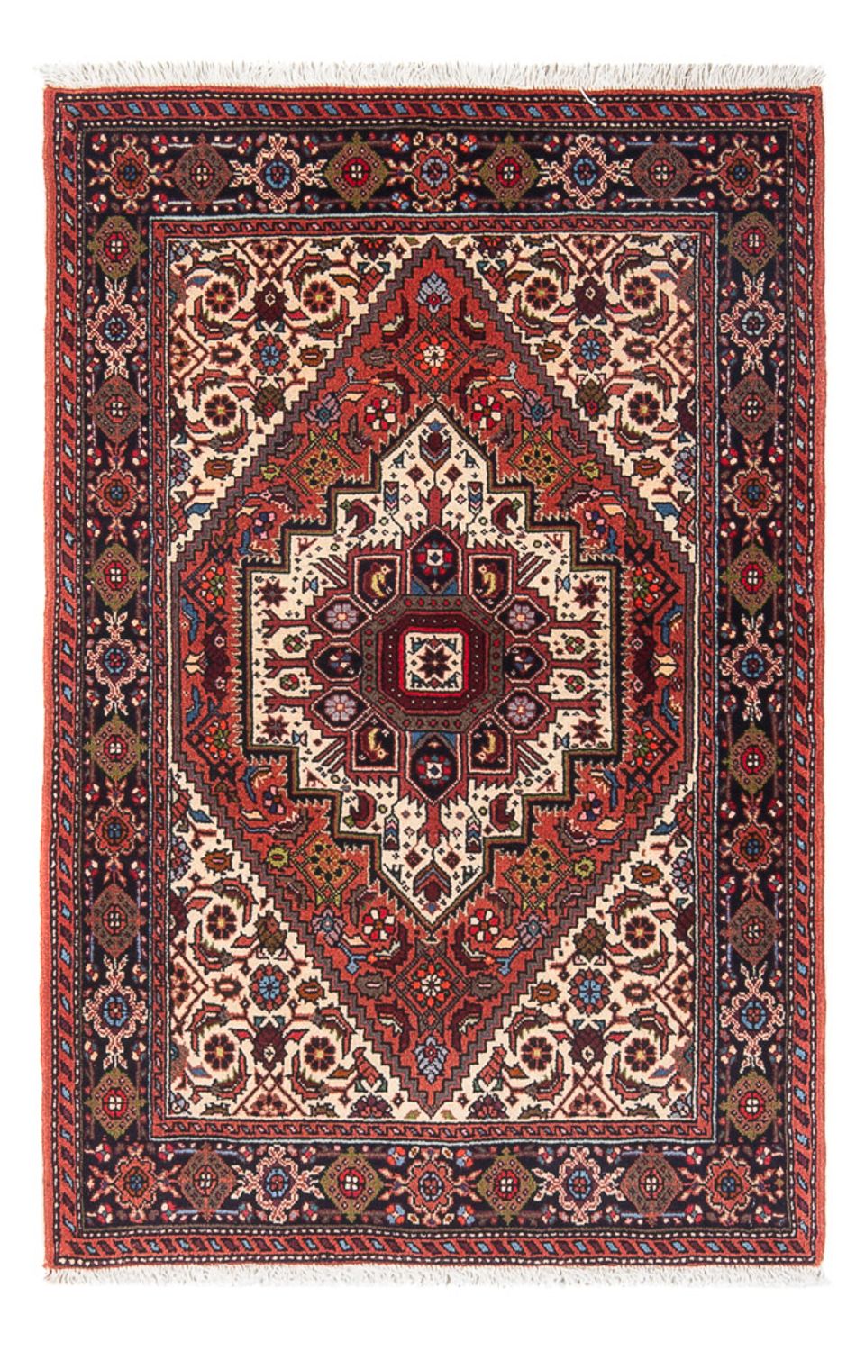 Perser Rug - Nomadic - 125 x 75 cm - cream