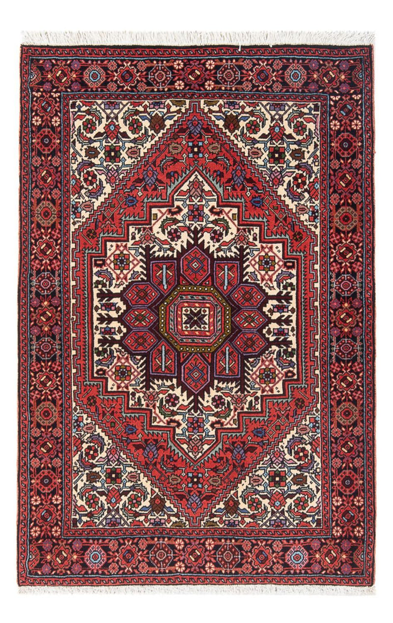 Perser Rug - Nomadic - 123 x 82 cm - dark red