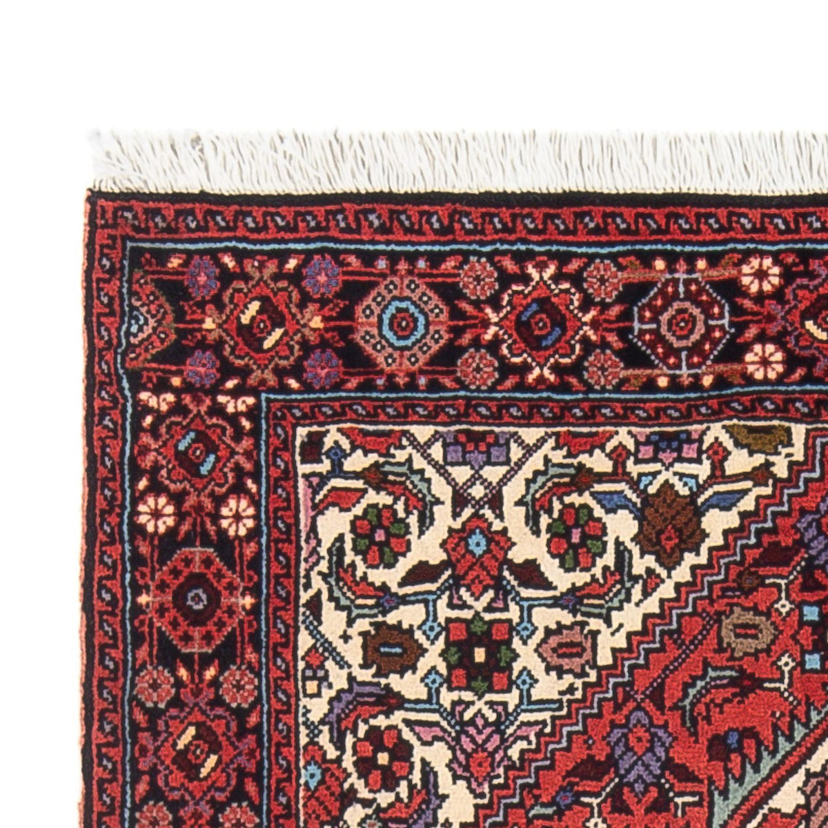 Perser Rug - Nomadic - 123 x 82 cm - dark red