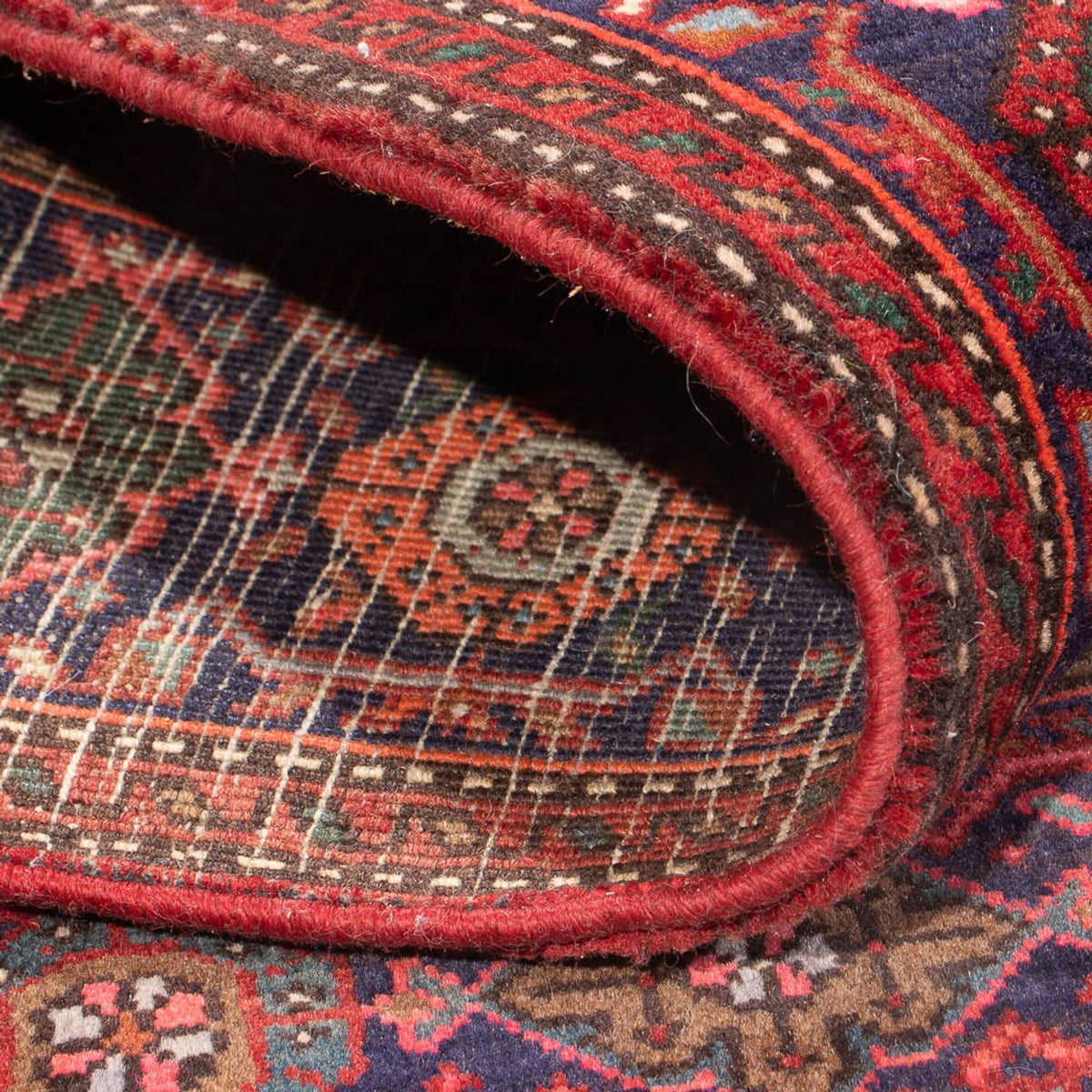 Perser Rug - Nomadic - 125 x 78 cm - dark red