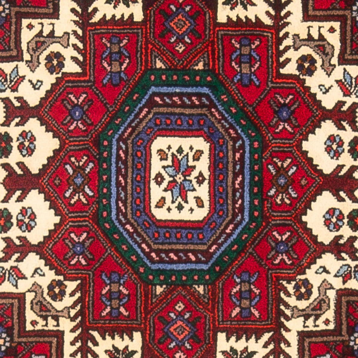 Perser Rug - Nomadic - 125 x 78 cm - cream