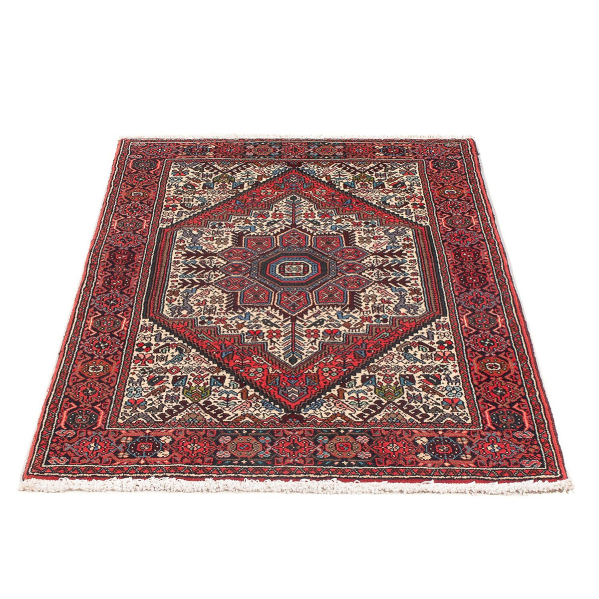 Perser Rug - Nomadic - 124 x 70 cm - cream