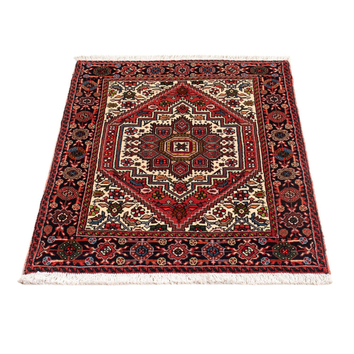 Perser Rug - Nomadic - 92 x 60 cm - cream
