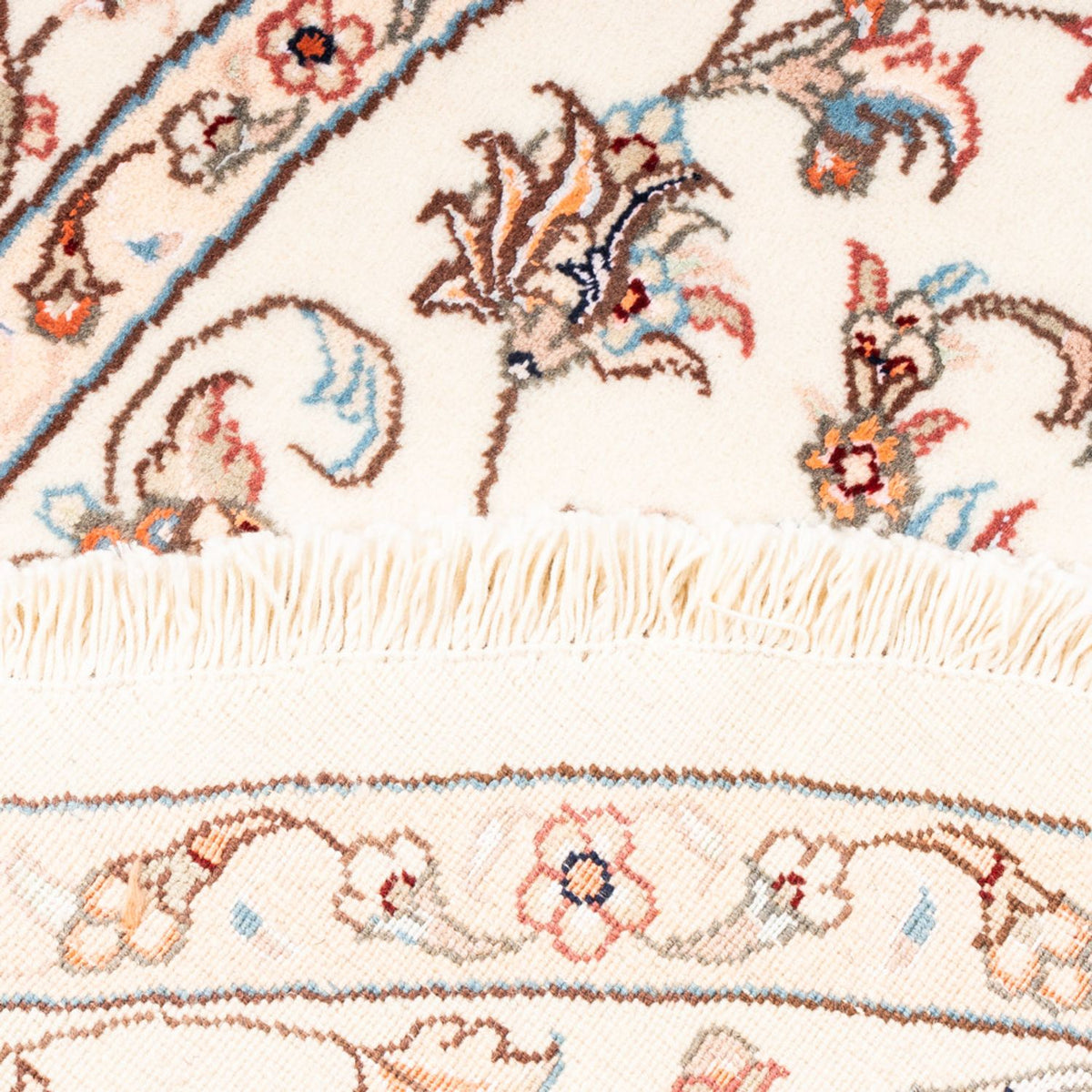 Perser Rug - Tabriz round  - 153 x 150 cm - cream