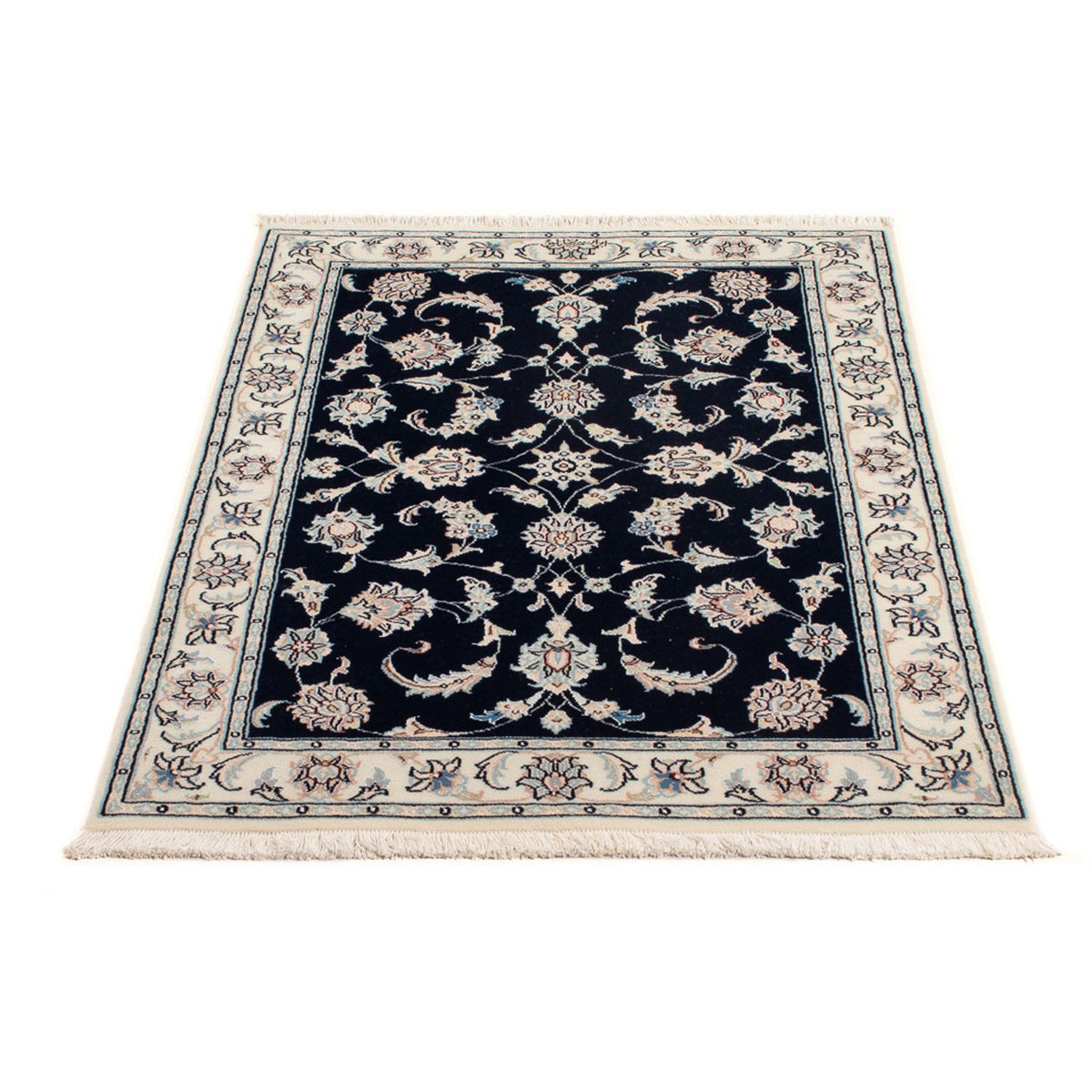 Perser Rug - Nain - Premium - 120 x 79 cm - dark blue