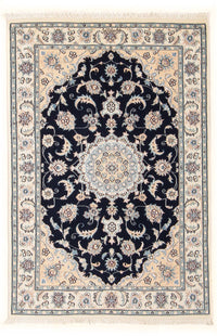 Perser Rug - Nain - Premium - 122 x 80 cm - dark blue