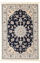 Perser Rug - Nain - Premium - 122 x 80 cm - dark blue