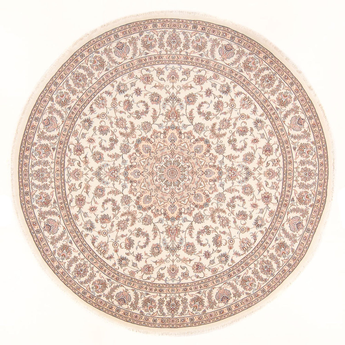 Perser Rug - Tabriz - Royal round  - 250 x 250 cm - cream