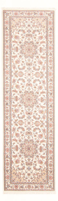 Runner Perser Rug - Tabriz - Royal - 298 x 87 cm - cream