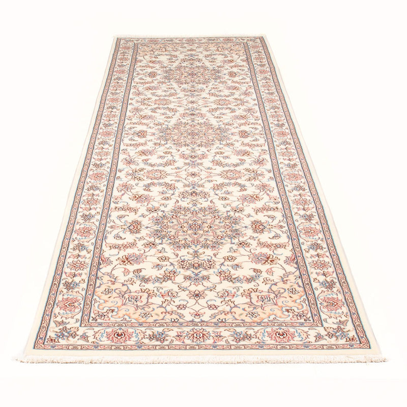 Runner Perser Rug - Tabriz - Royal - 298 x 87 cm - cream