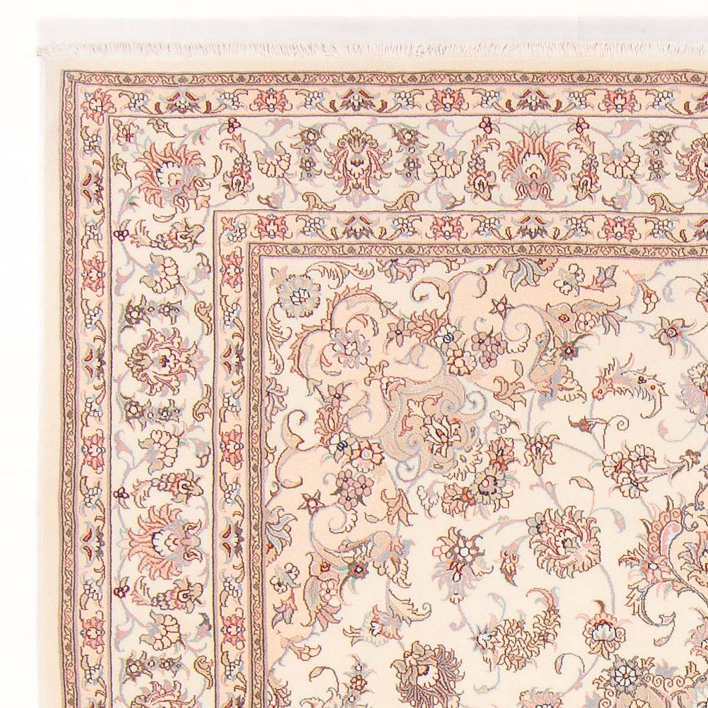Tabriz - 50 Raj Rug 248x198cm - Persian Rugs