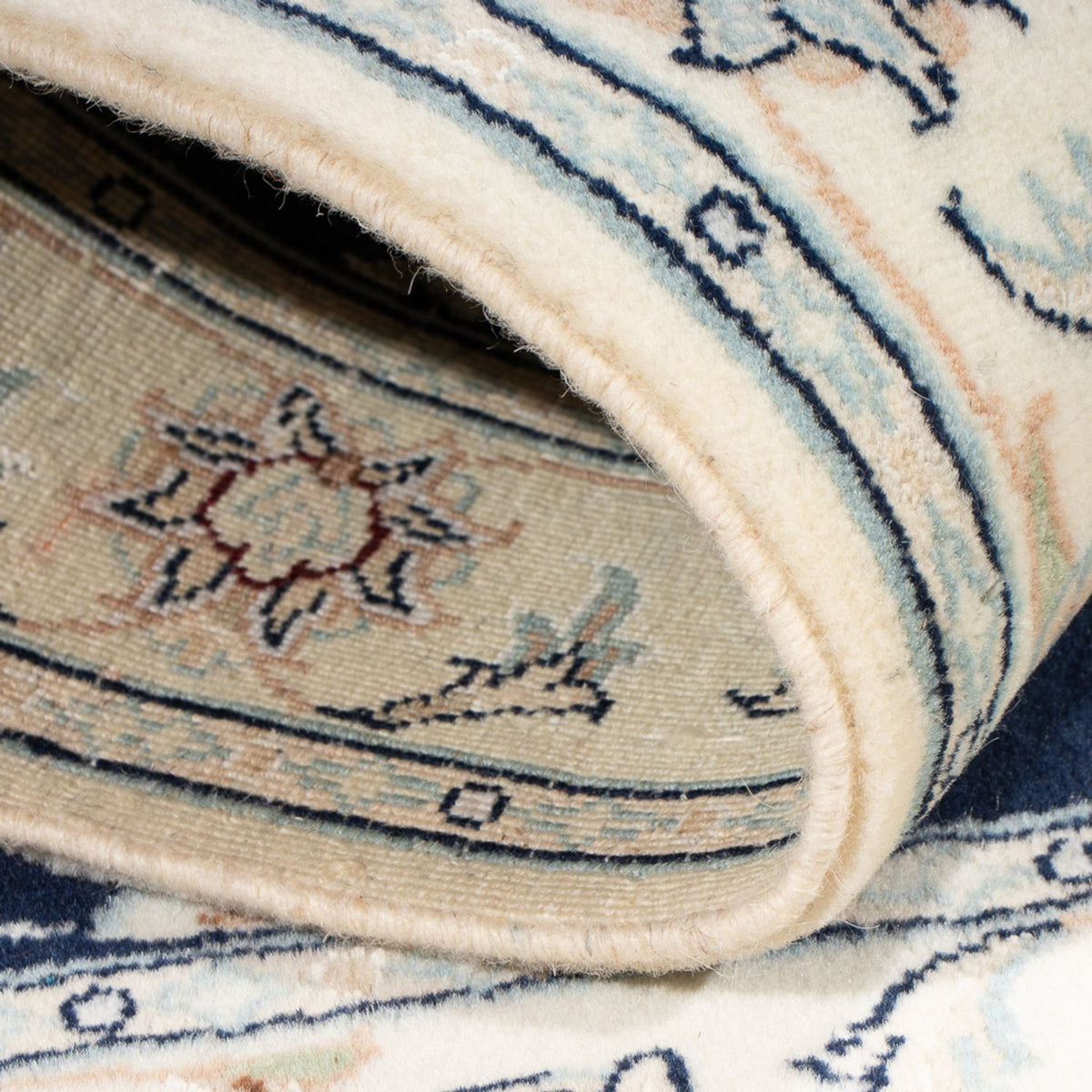 Perser Rug - Nain - Premium - 118 x 78 cm - dark blue