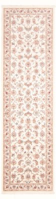 Runner Perser Rug - Tabriz - Royal - 292 x 82 cm - cream