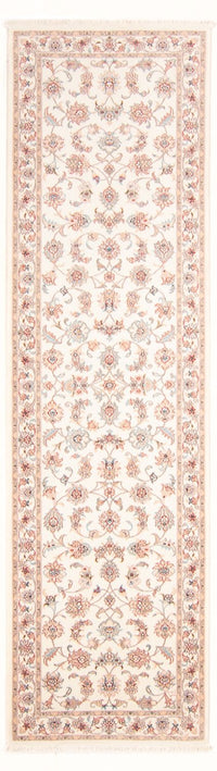 Runner Perser Rug - Tabriz - Royal - 292 x 82 cm - cream