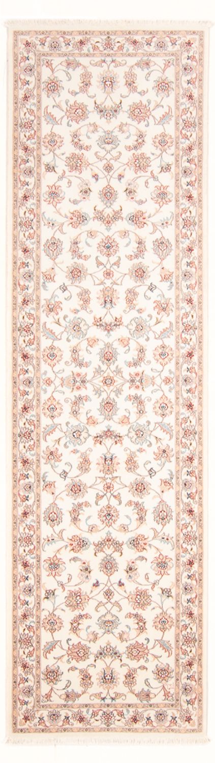Runner Perser Rug - Tabriz - Royal - 292 x 82 cm - cream