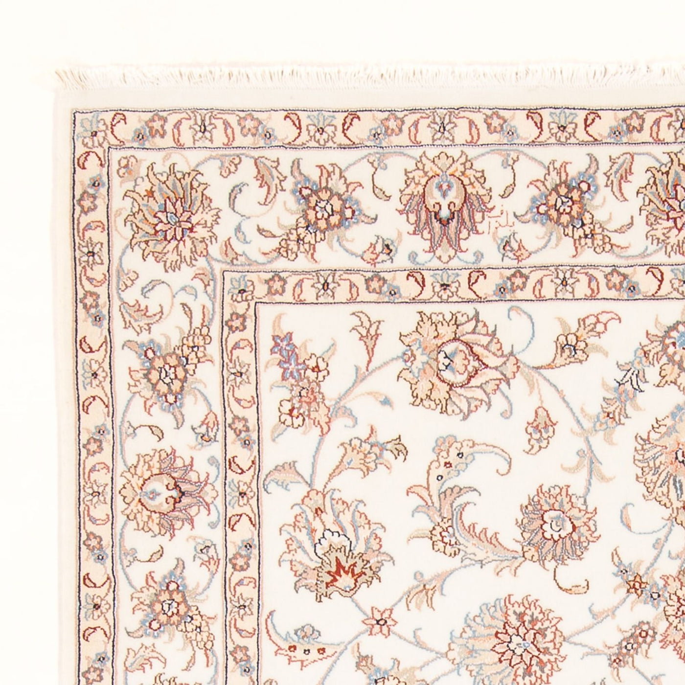 Tabriz - 50 Raj Rug 201x150cm - Persian Rugs