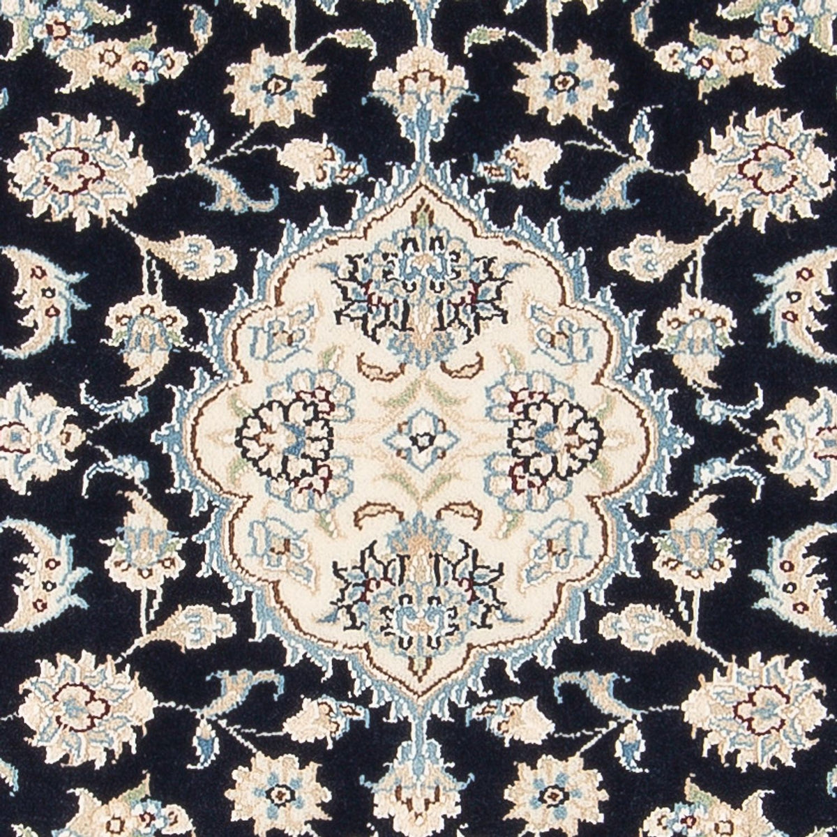 Perser Rug - Nain - Premium - 138 x 82 cm - dark blue