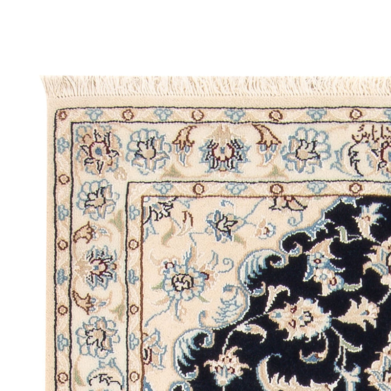 Perser Rug - Nain - Premium - 138 x 82 cm - dark blue