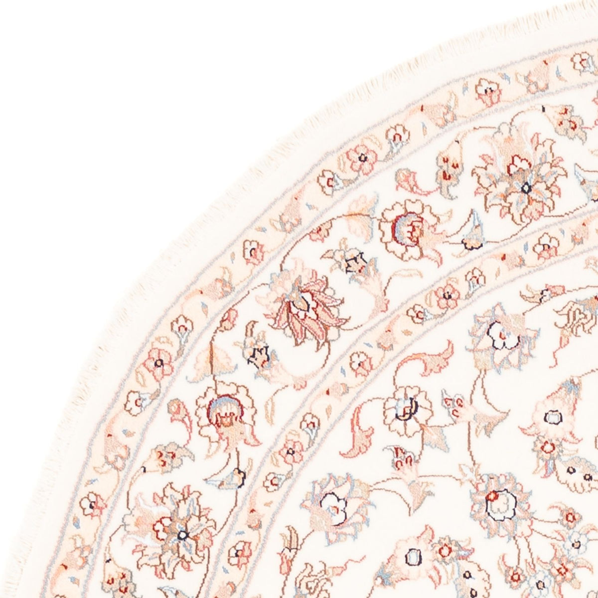 Perser Rug - Tabriz round  - 157 x 151 cm - cream