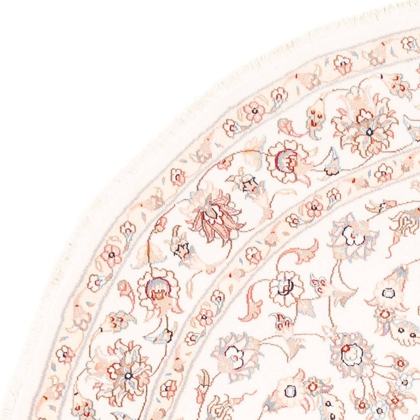 Perser Rug - Tabriz round  - 157 x 151 cm - cream