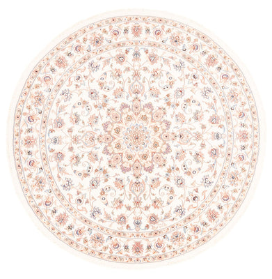 Perser Rug - Tabriz round  - 151 x 146 cm - cream