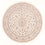 Perser Rug - Tabriz - Royal round  - 197 x 194 cm - cream