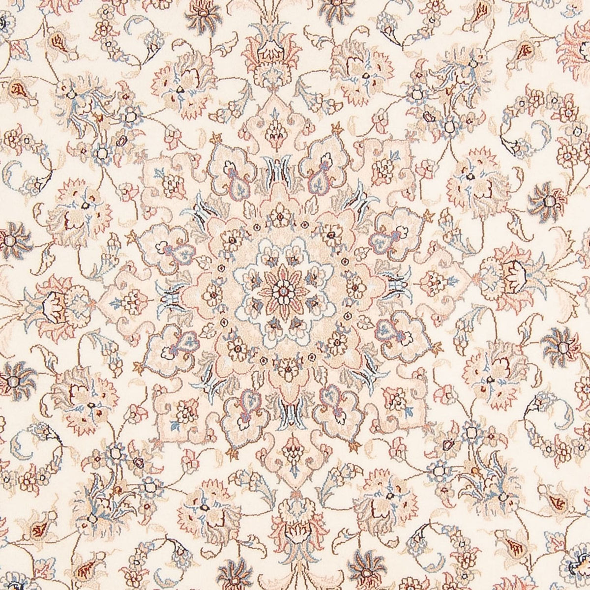 Perser Rug - Tabriz - Royal round  - 197 x 194 cm - cream