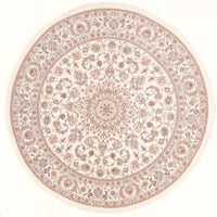 Perser Rug - Tabriz - Royal round  - 202 x 196 cm - cream