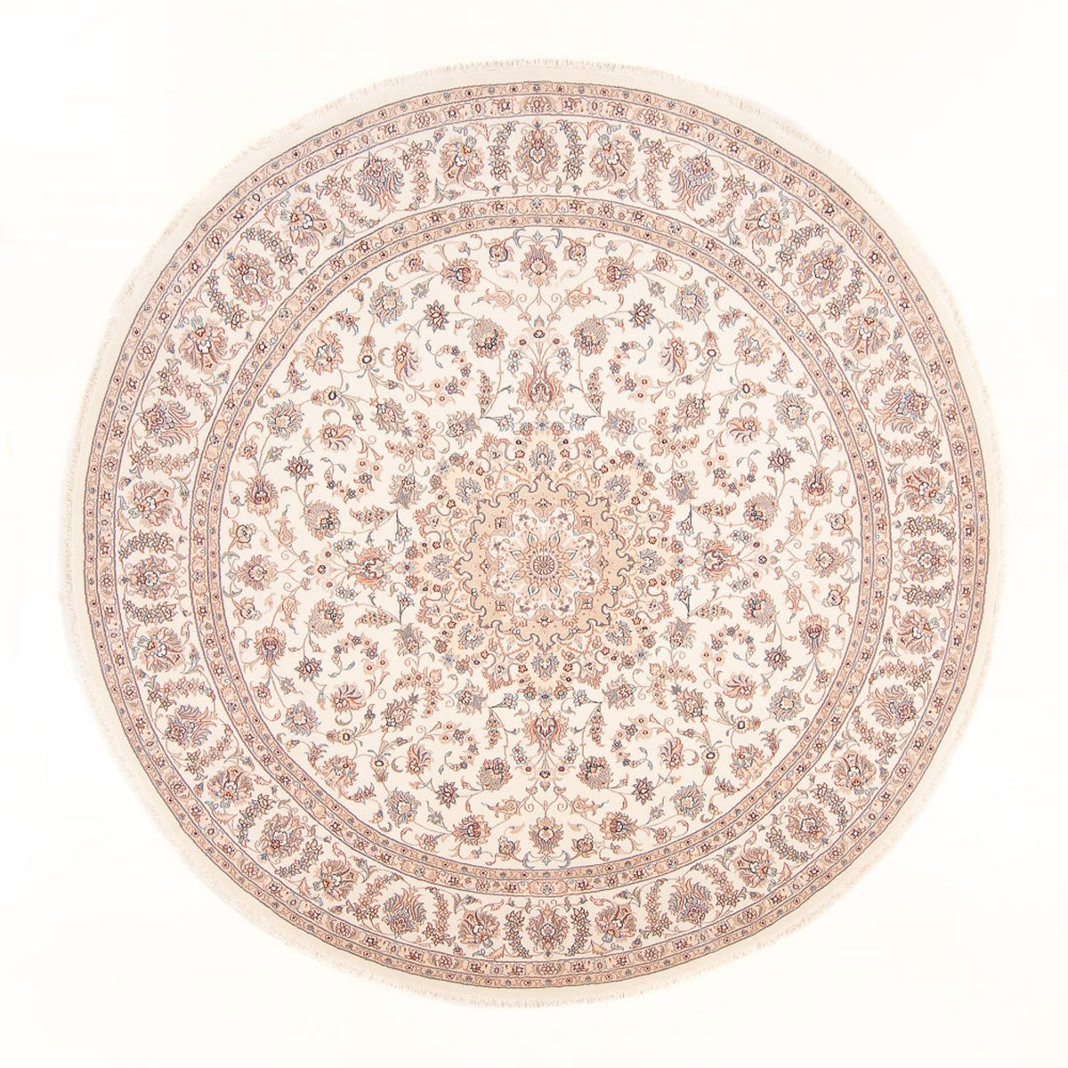 Perser Rug - Tabriz - Royal round  - 250 x 250 cm - cream