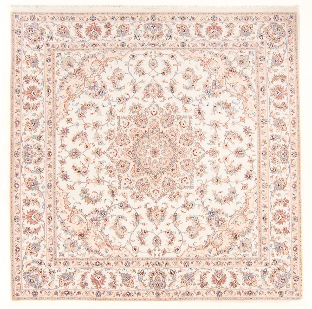Perser Rug - Tabriz - Royal square  - 205 x 200 cm - cream