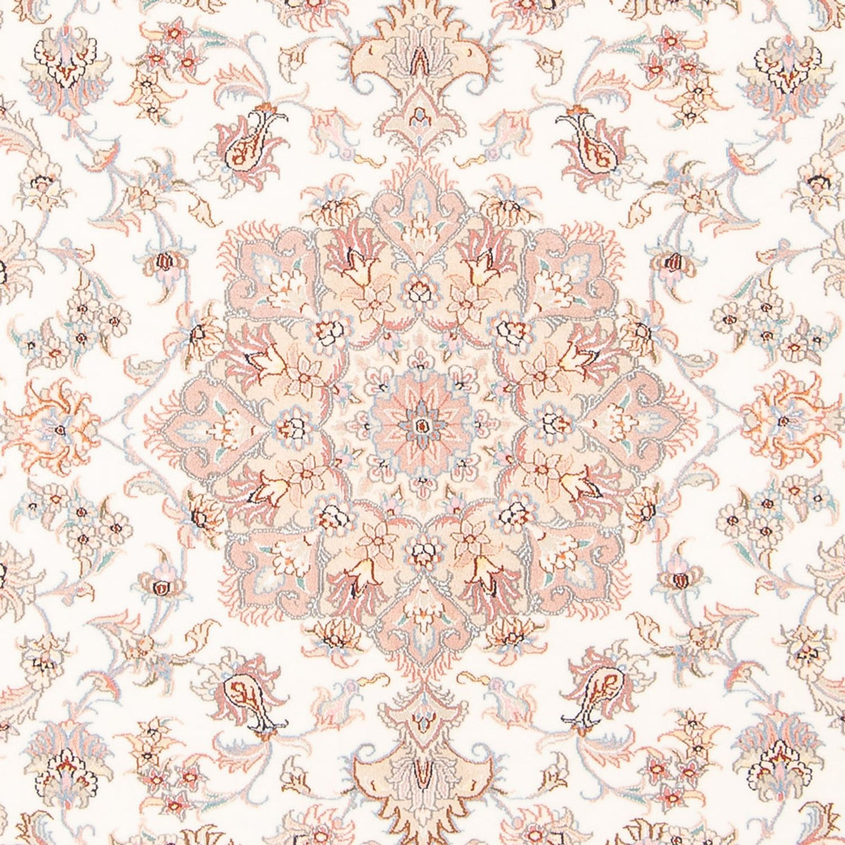 Perser Rug - Tabriz - Royal - 198 x 152 cm - cream