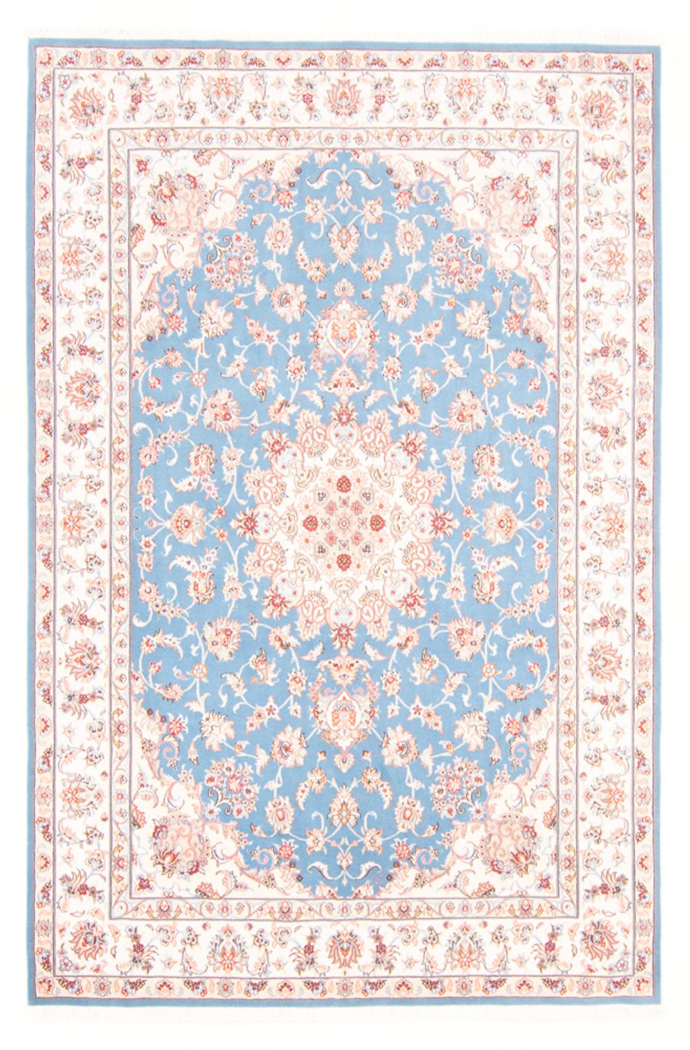 Perser Rug - Tabriz - Royal - 244 x 168 cm - light blue