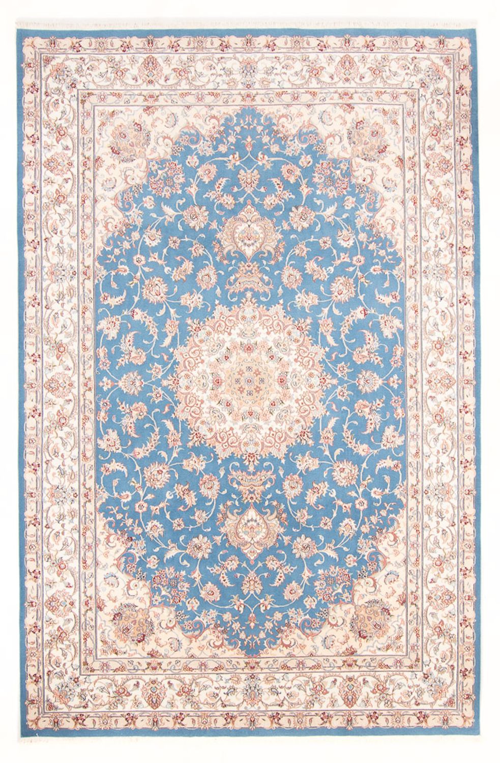 Perser Rug - Tabriz - Royal - 300 x 200 cm - light blue