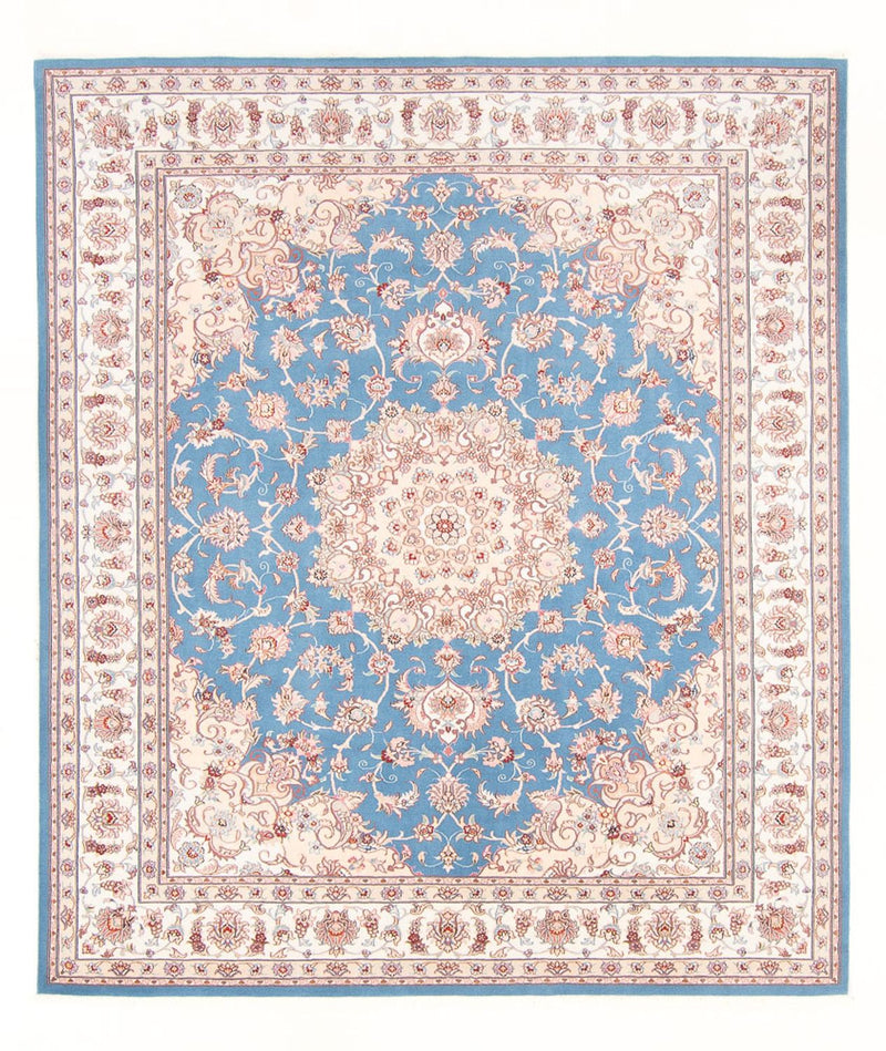 Perser Rug - Tabriz - Royal - 253 x 197 cm - light blue