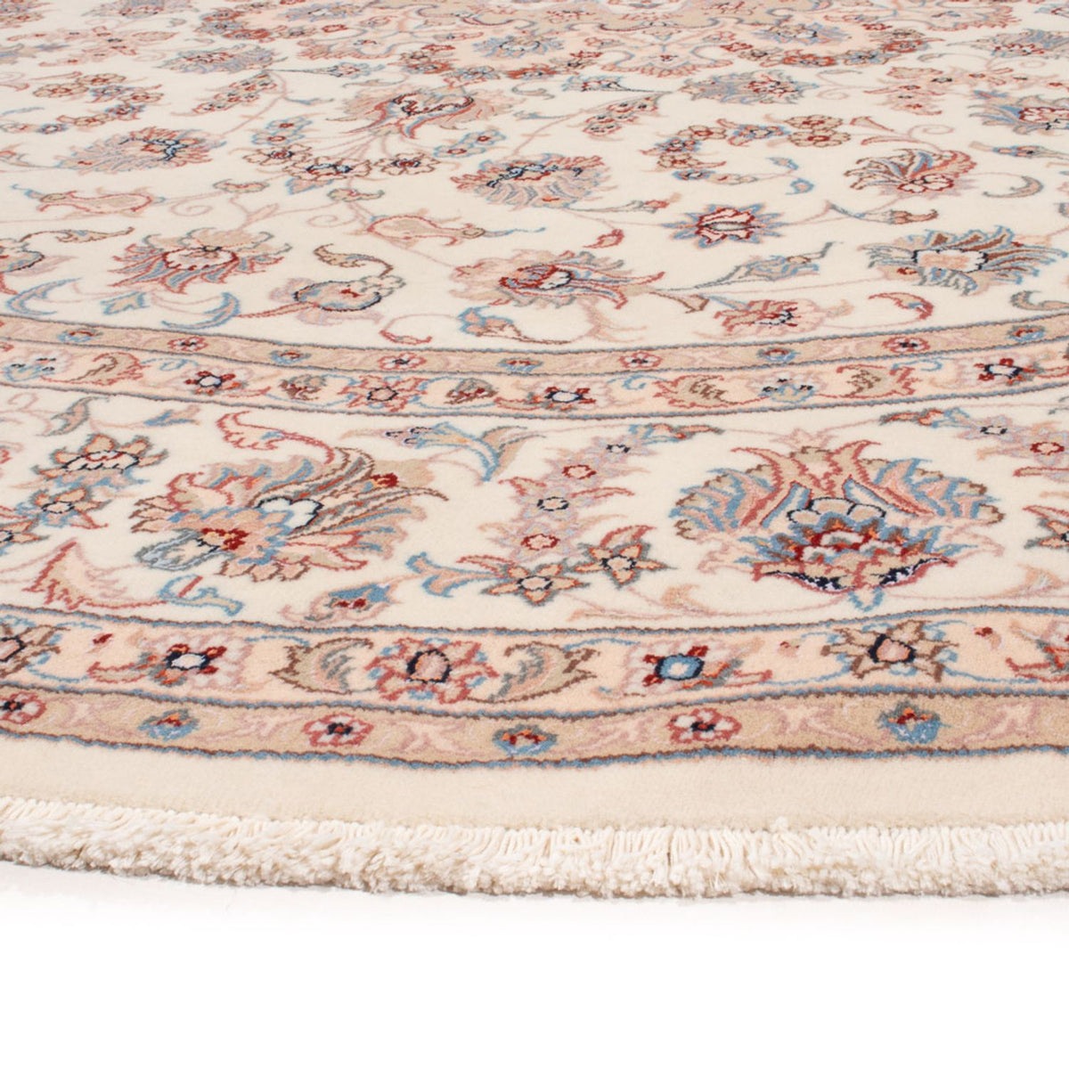 Perser Rug - Tabriz - Royal round  - 248 x 248 cm - cream