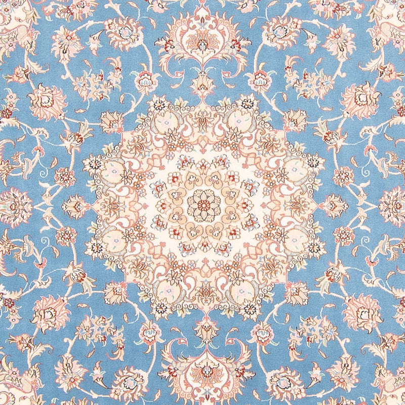 Perser Rug - Tabriz - Royal - 251 x 200 cm - light blue