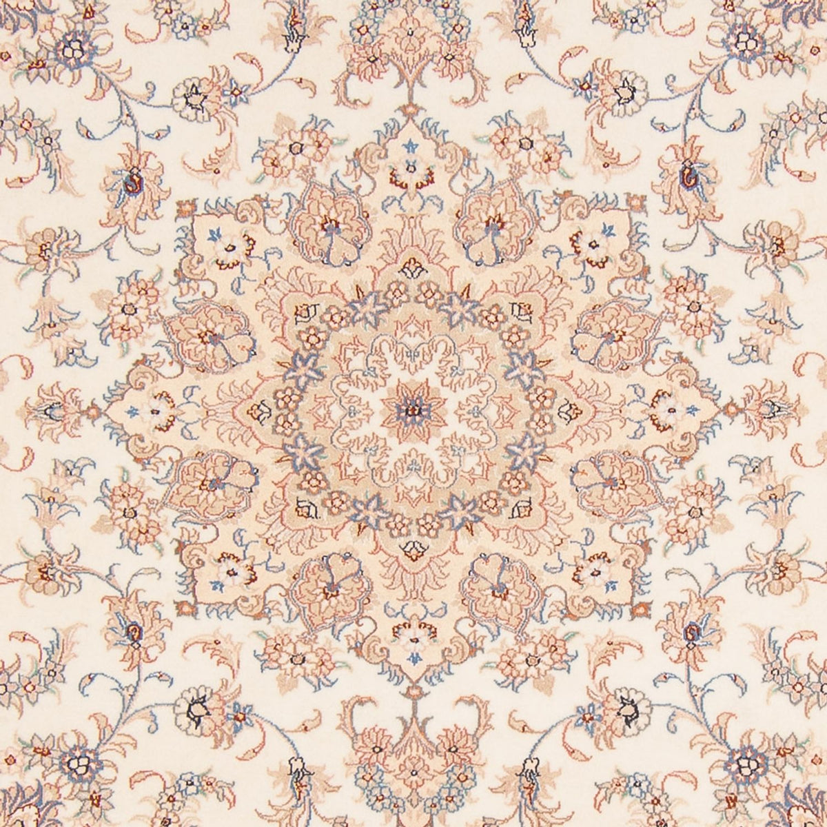 Perser Rug - Tabriz - Royal square  - 211 x 198 cm - cream