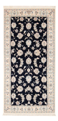 Perser Rug - Nain - Premium - 148 x 74 cm - dark blue
