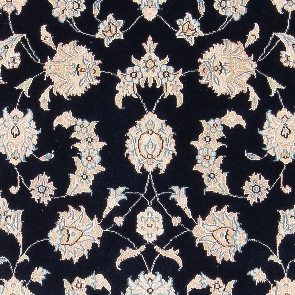 Perser Rug - Nain - Premium - 148 x 74 cm - dark blue