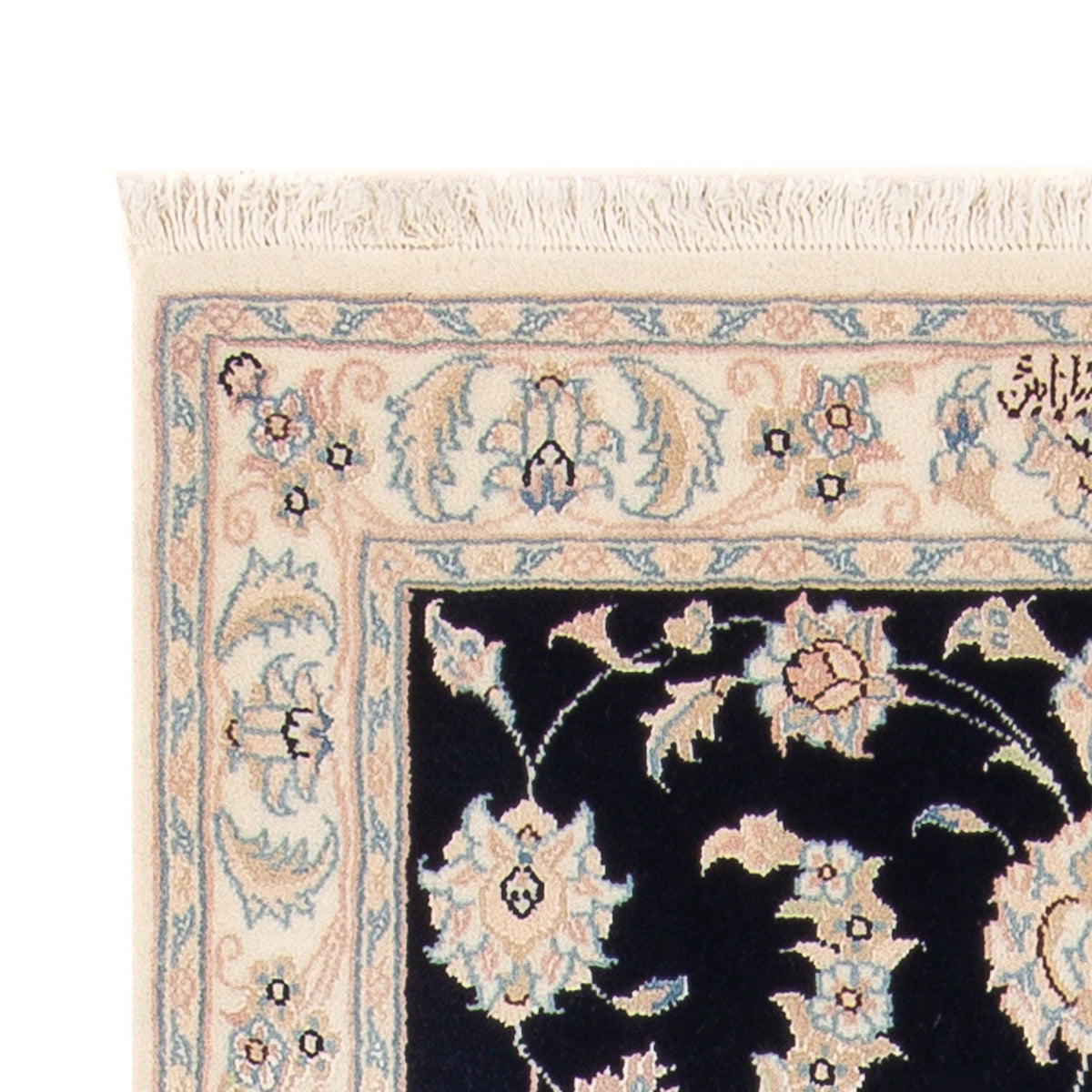 Perser Rug - Nain - Premium - 148 x 74 cm - dark blue